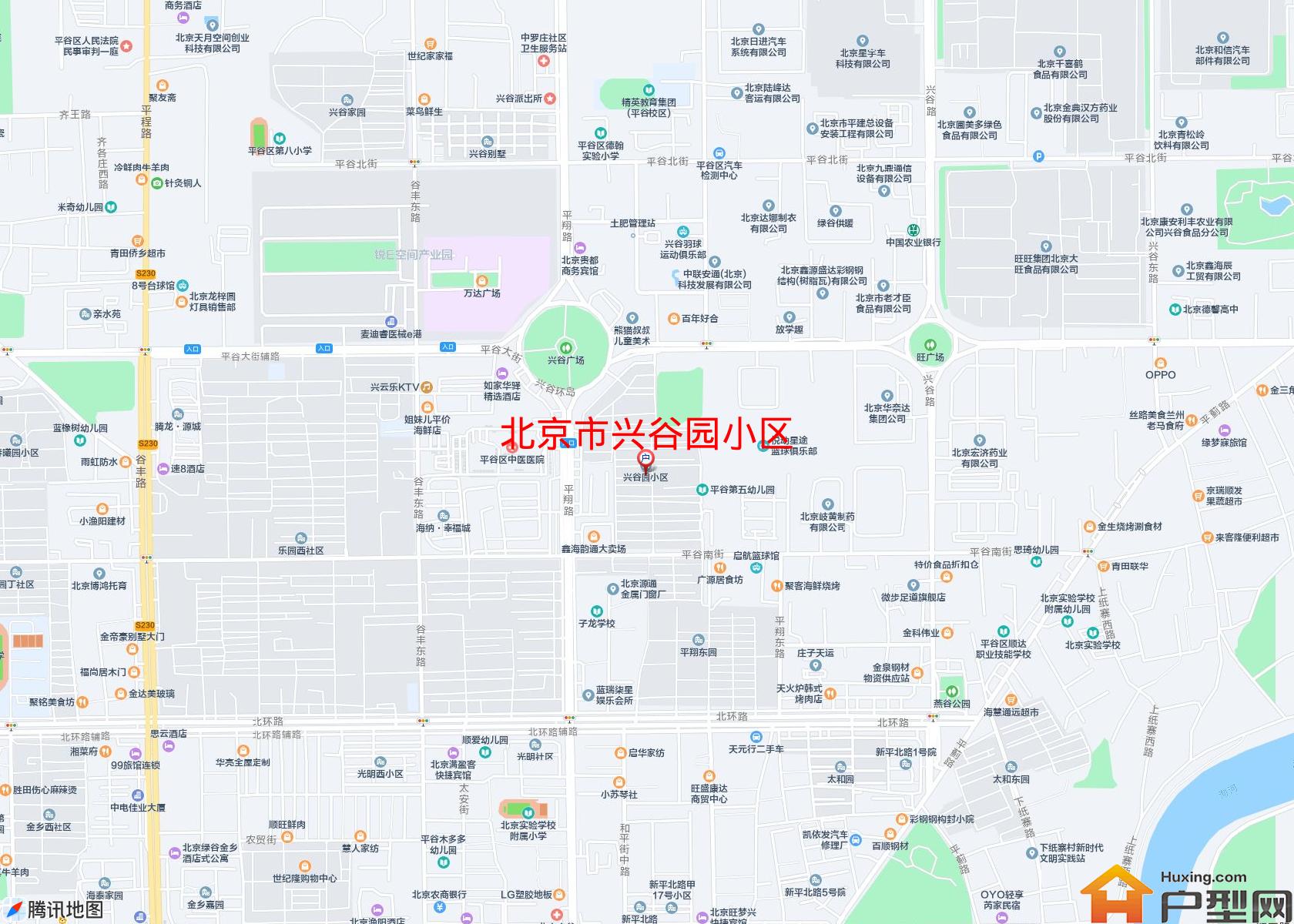 兴谷园小区小区 - 户型网