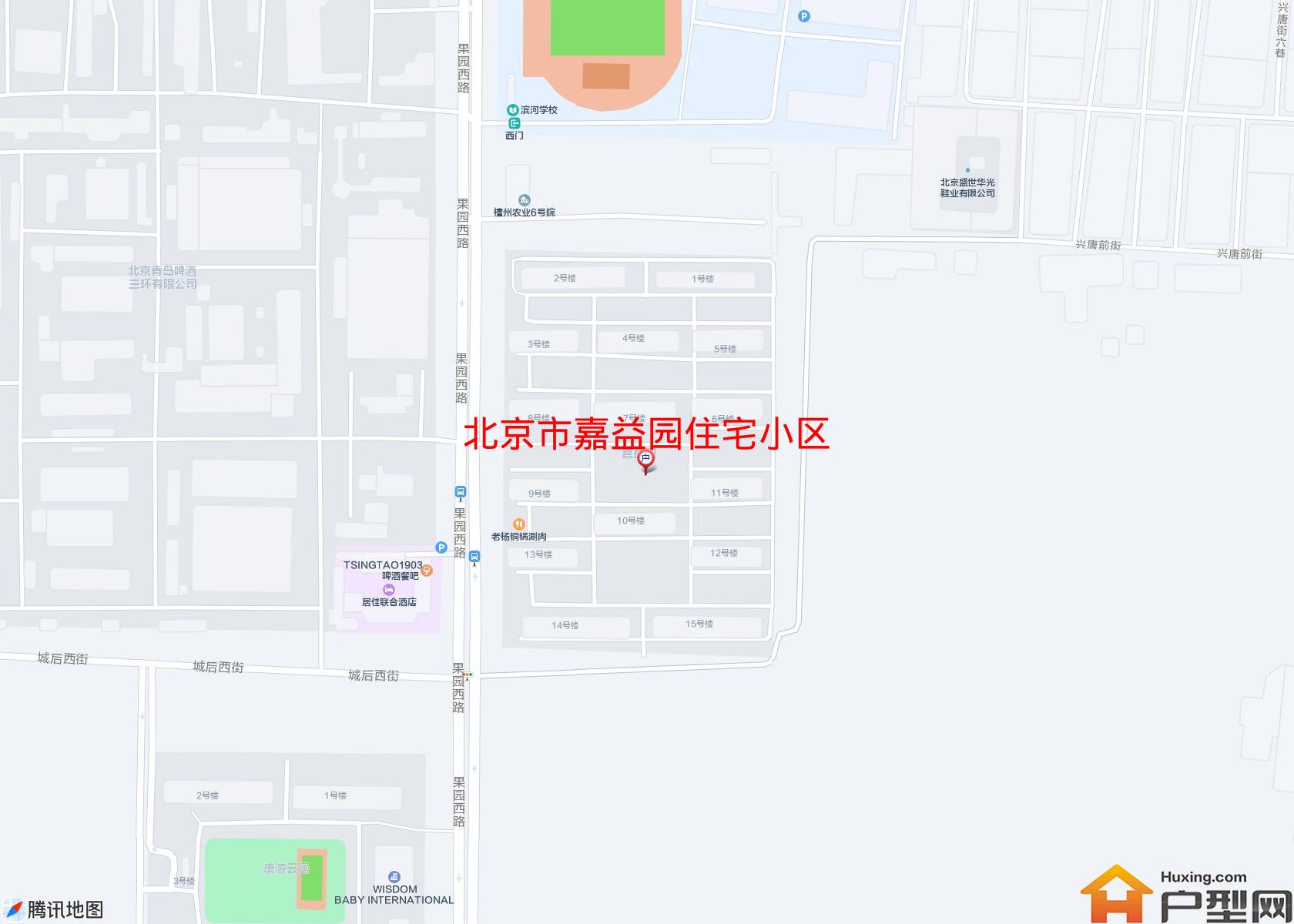 嘉益园住宅小区小区 - 户型网