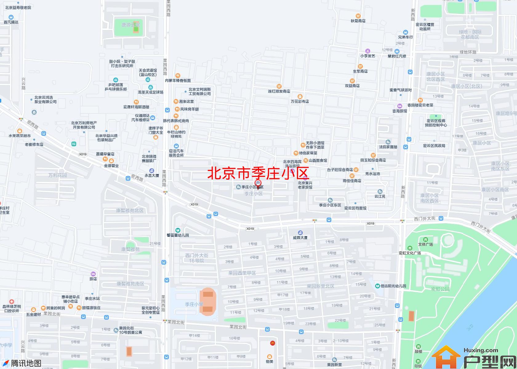 季庄小区小区 - 户型网