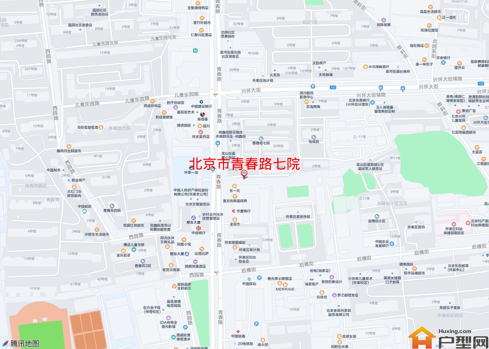 青春路七院小区 - 户型网