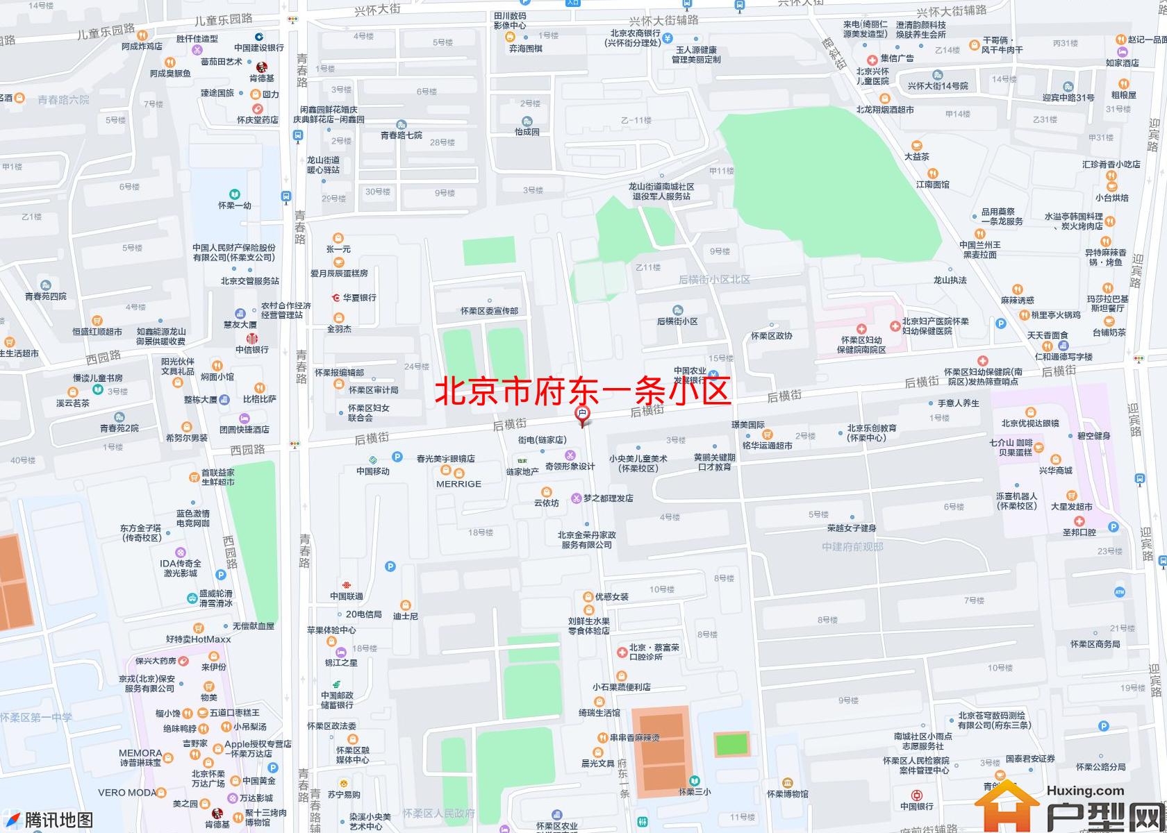 府东一条小区小区 - 户型网