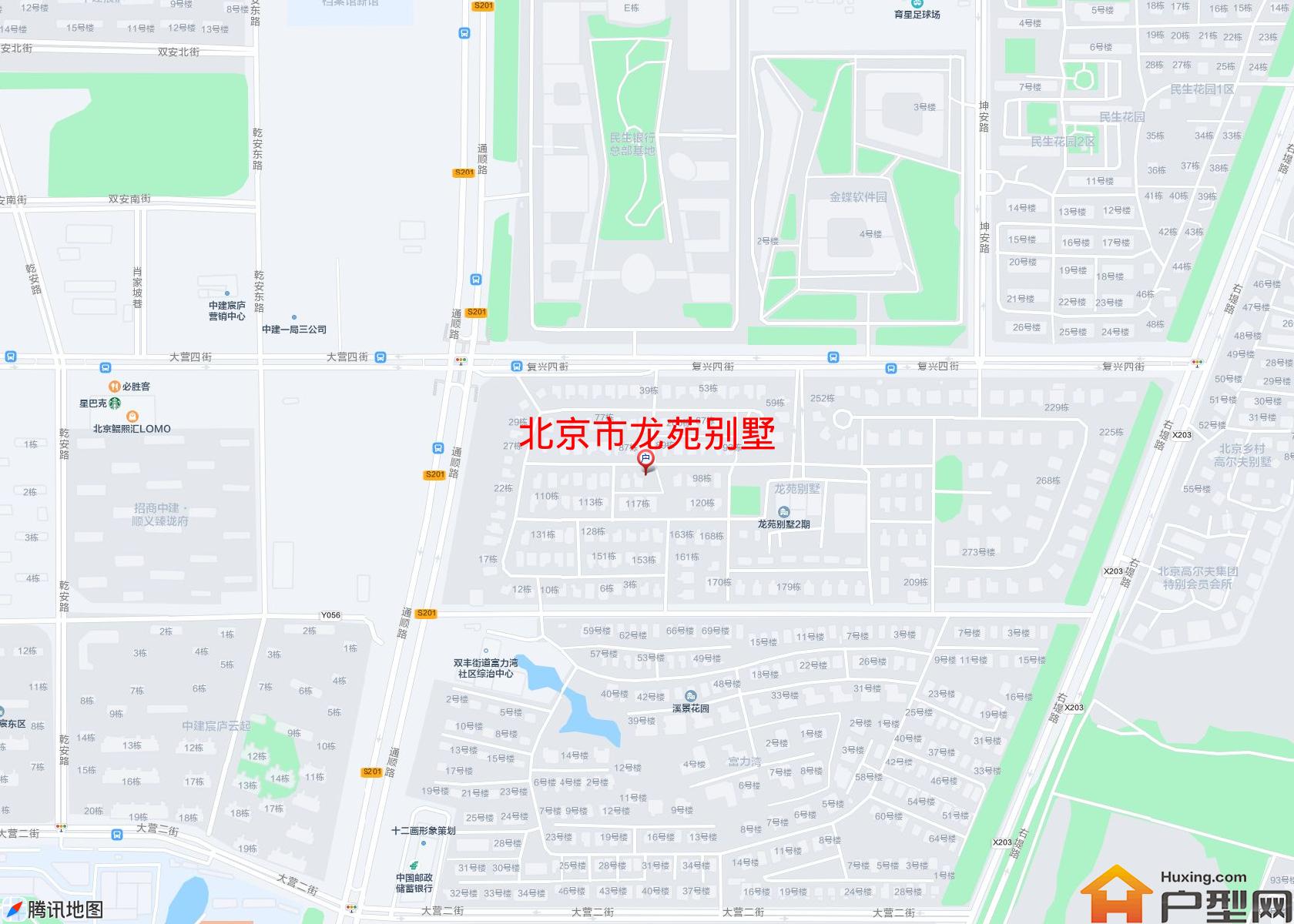 龙苑别墅小区 - 户型网
