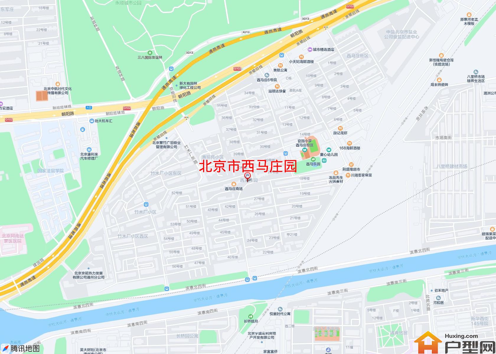 西马庄园小区 - 户型网