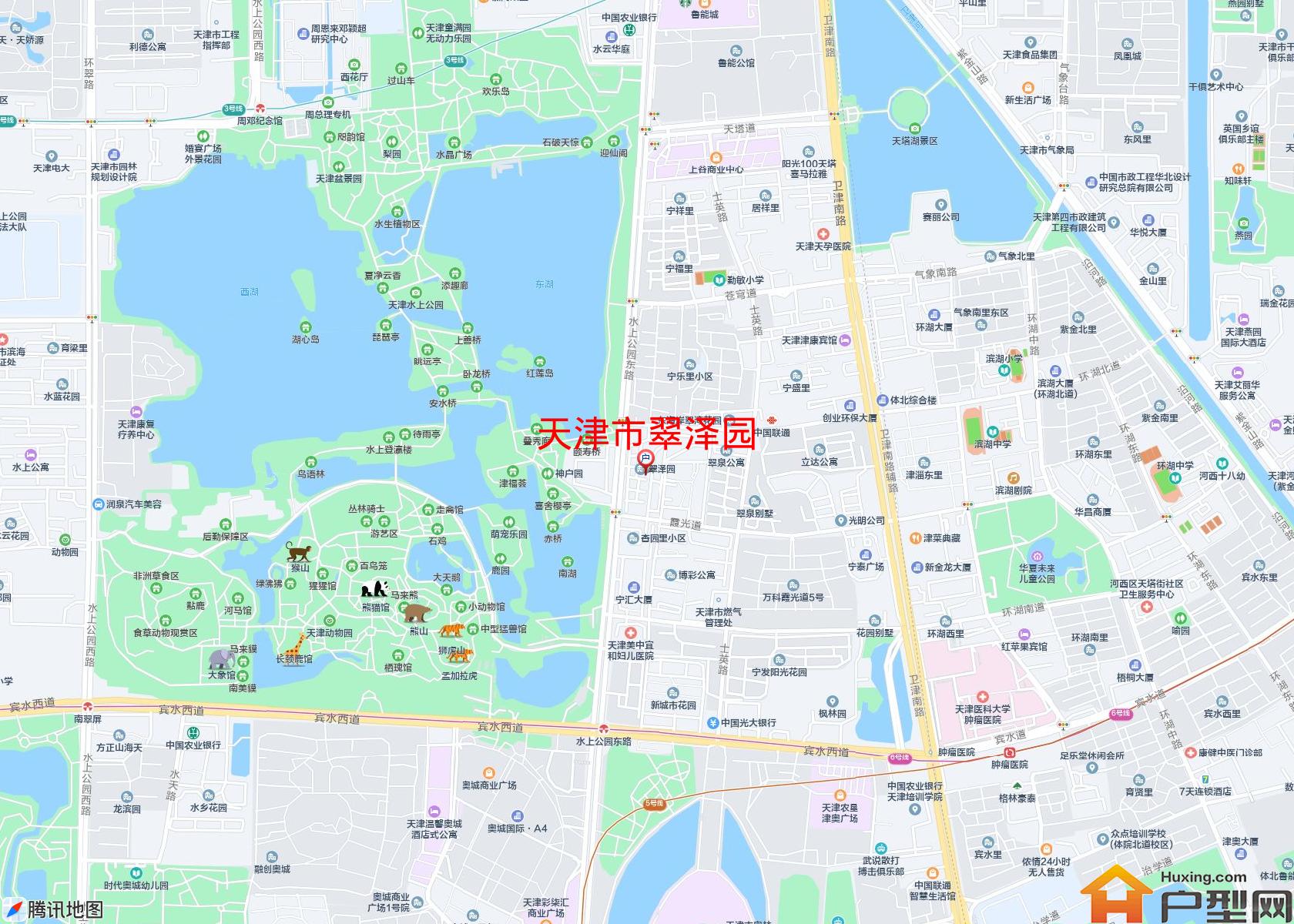 翠泽园小区 - 户型网