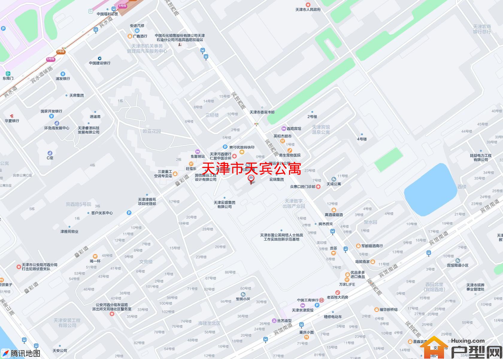 天宾公寓小区 - 户型网