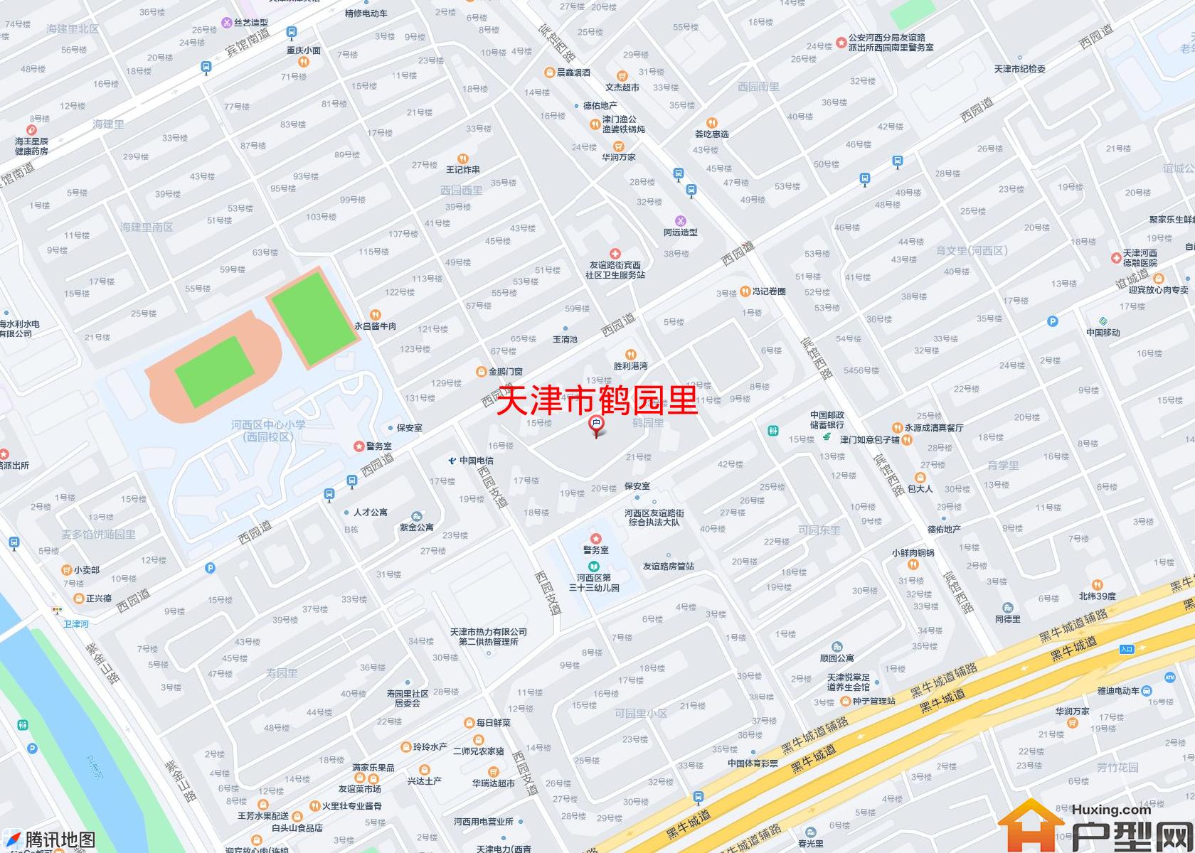 鹤园里小区 - 户型网