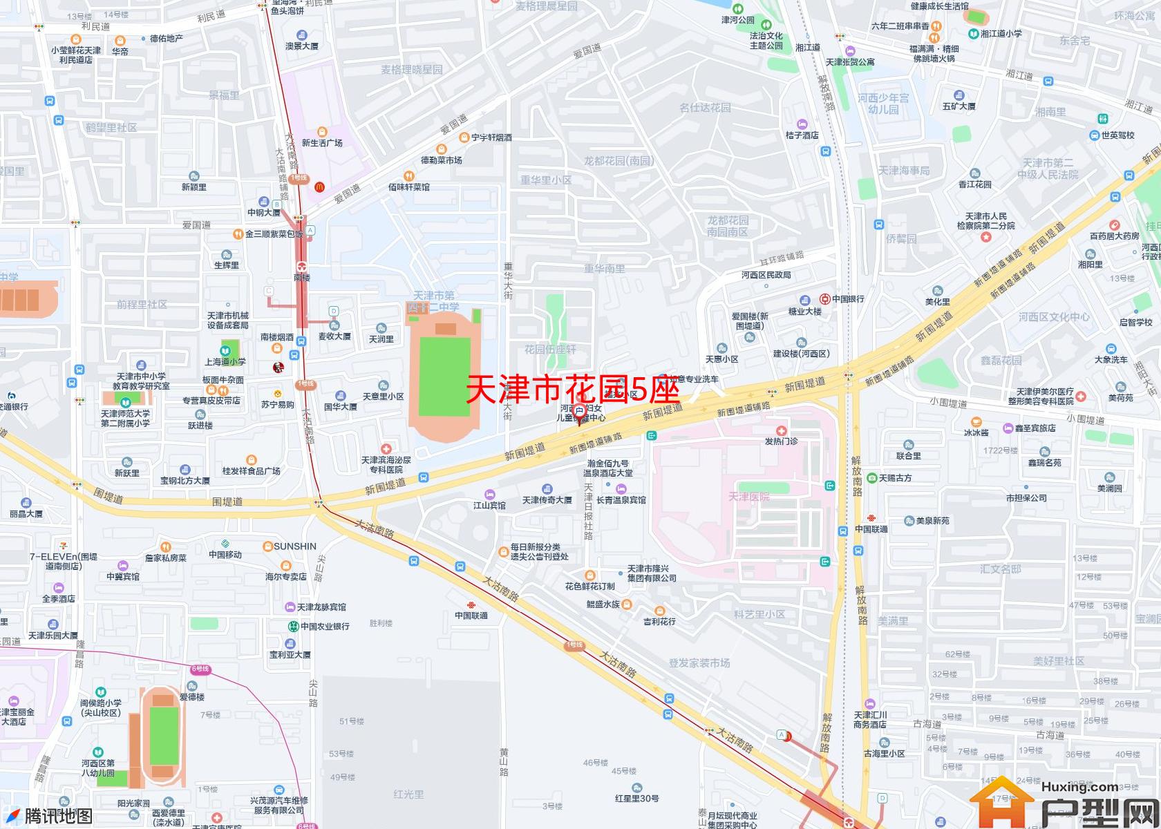花园5座小区 - 户型网