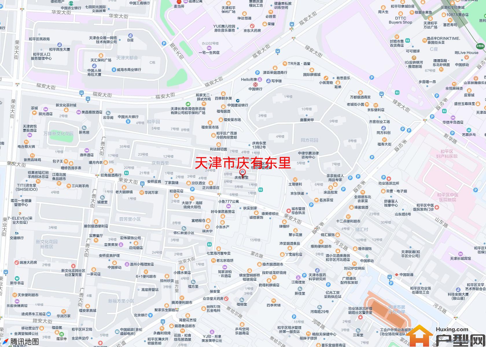庆有东里小区 - 户型网