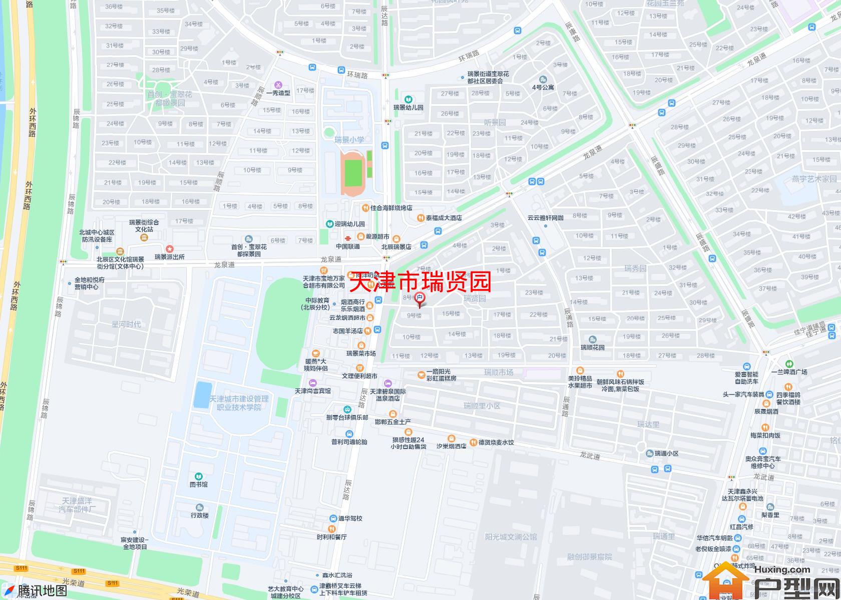 瑞贤园小区 - 户型网