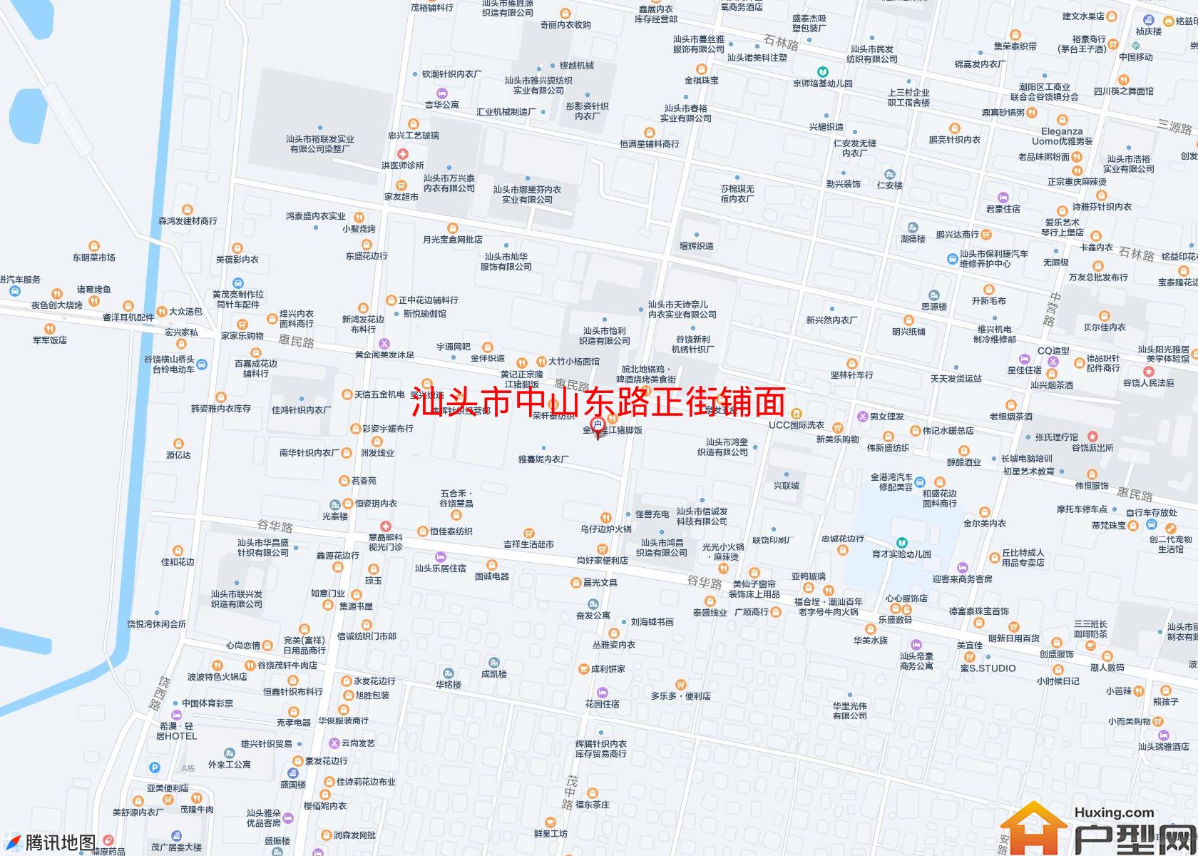 中山东路正街铺面小区 - 户型网