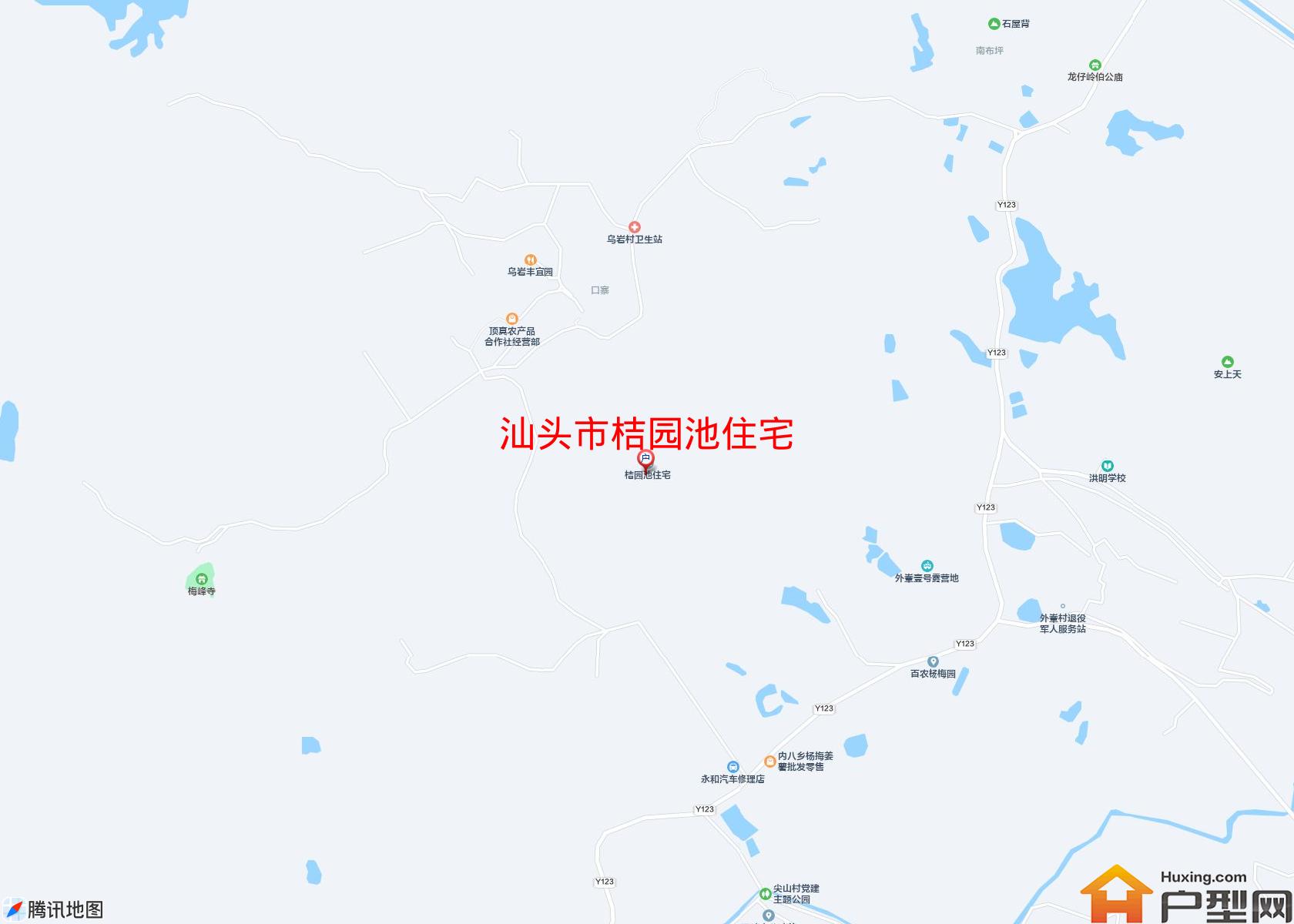 桔园池住宅小区 - 户型网