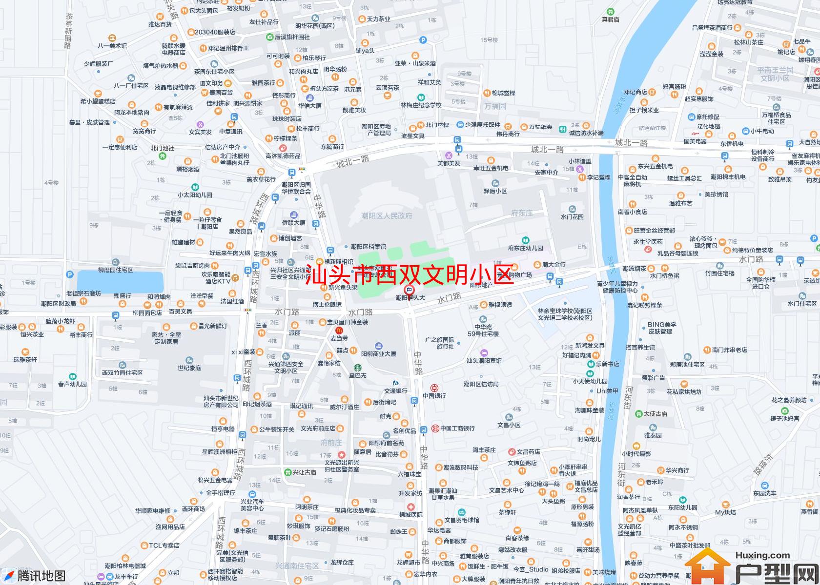 西双文明小区小区 - 户型网