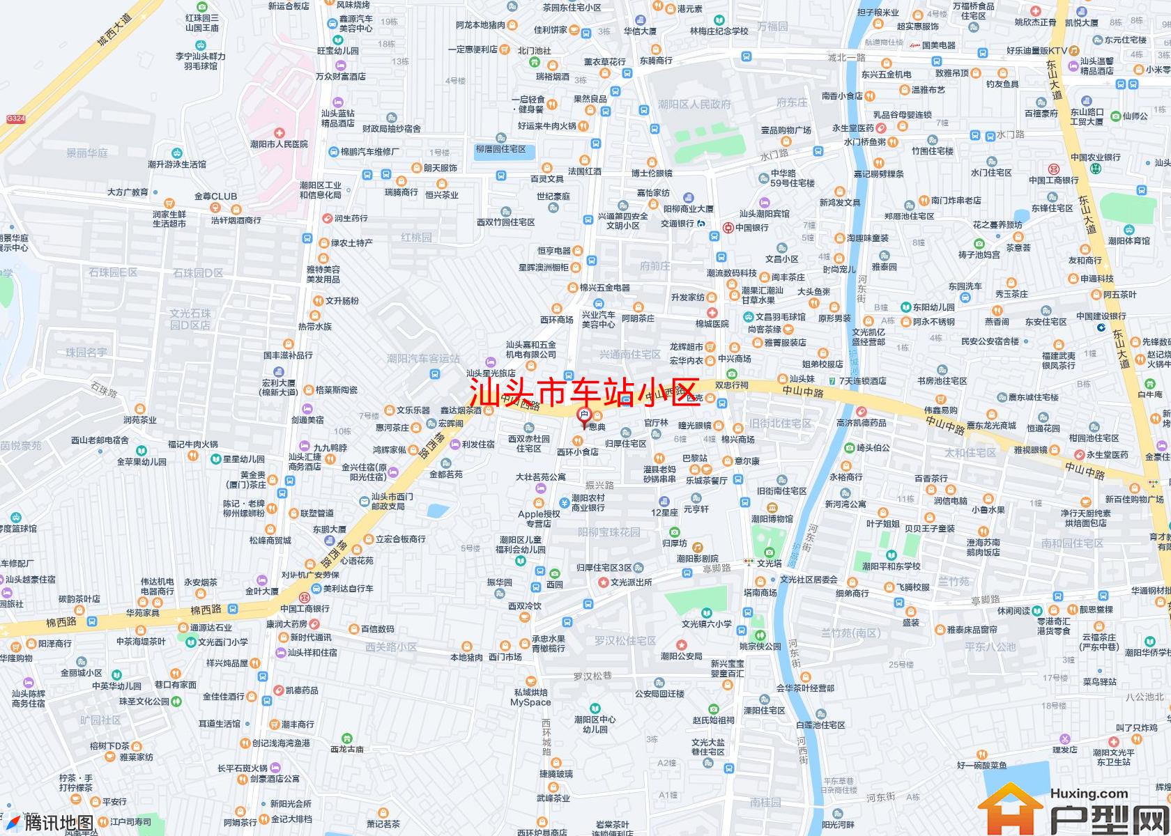 车站小区小区 - 户型网
