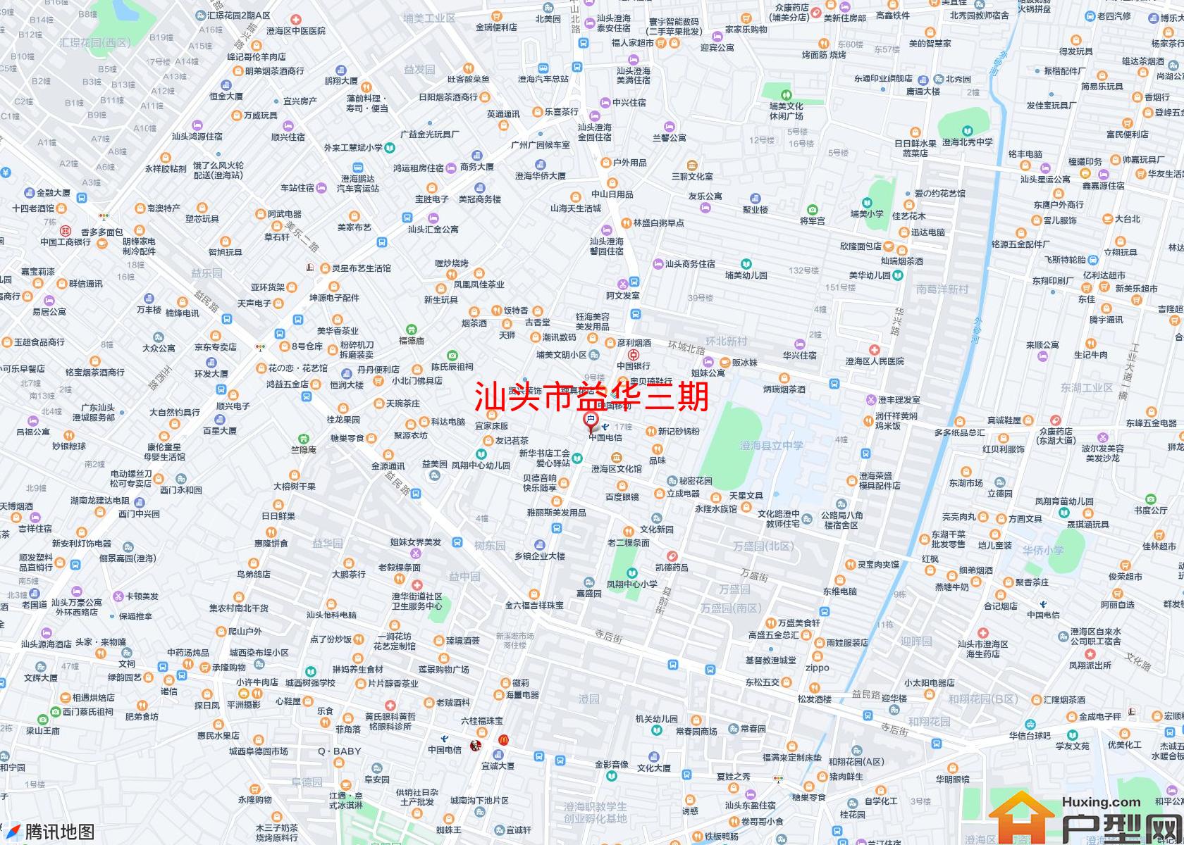 益华三期小区 - 户型网