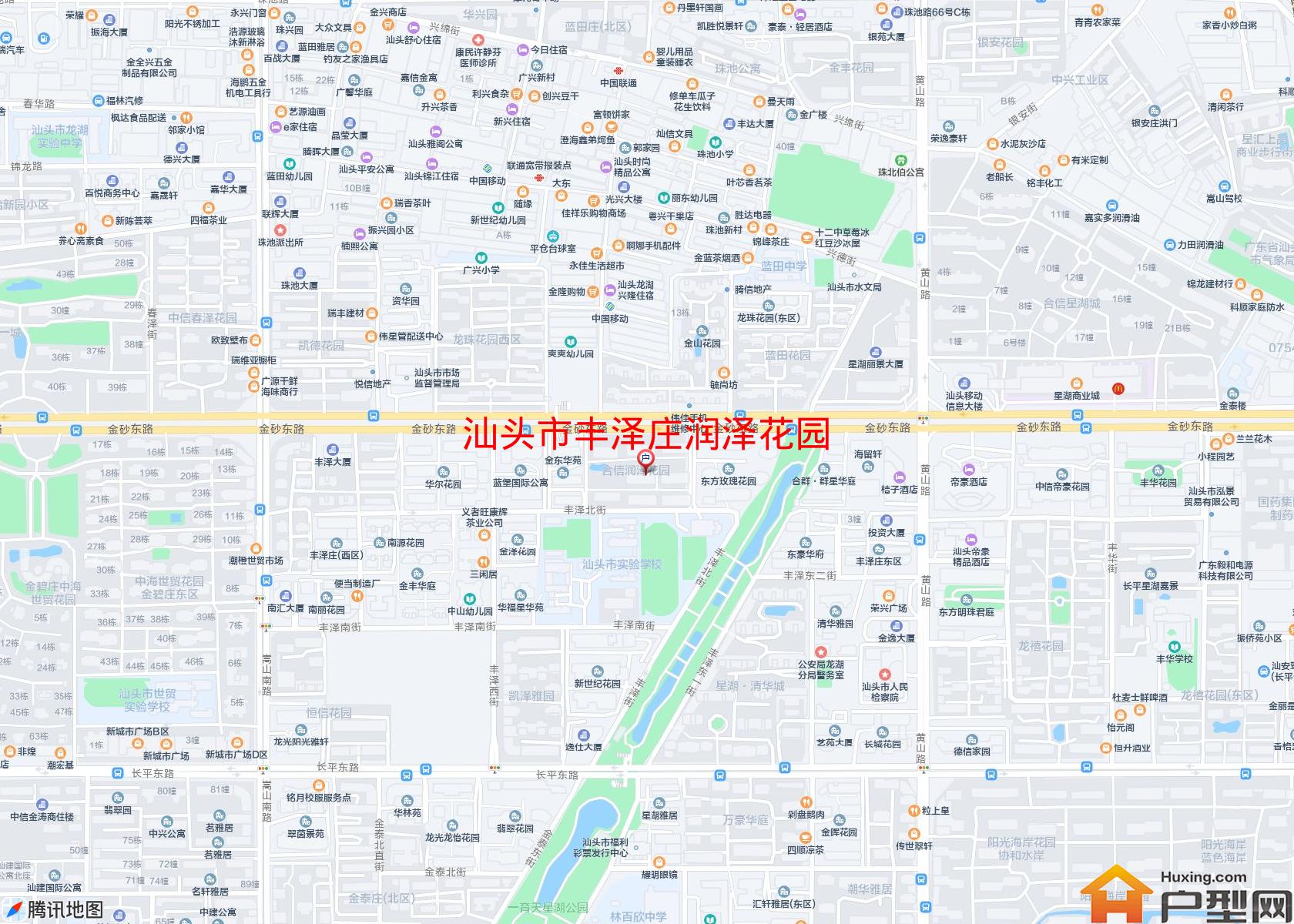 丰泽庄润泽花园小区 - 户型网