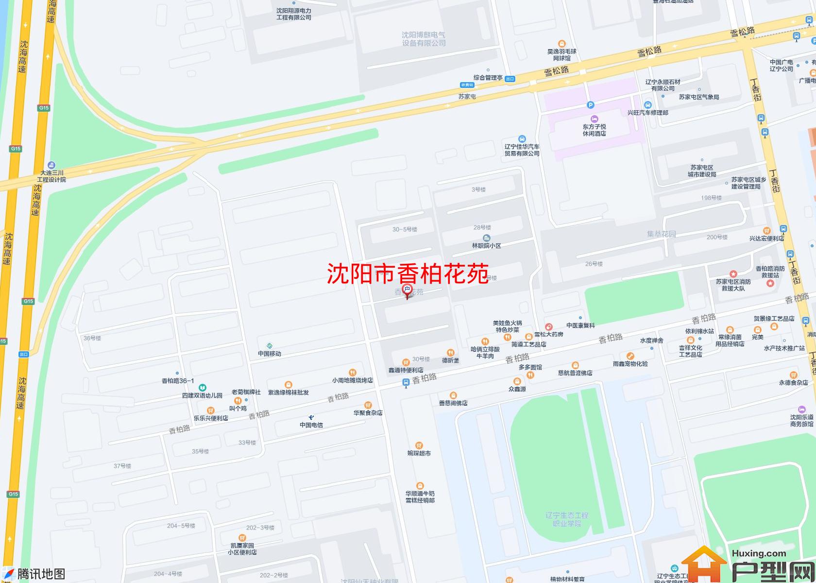 香柏花苑小区 - 户型网