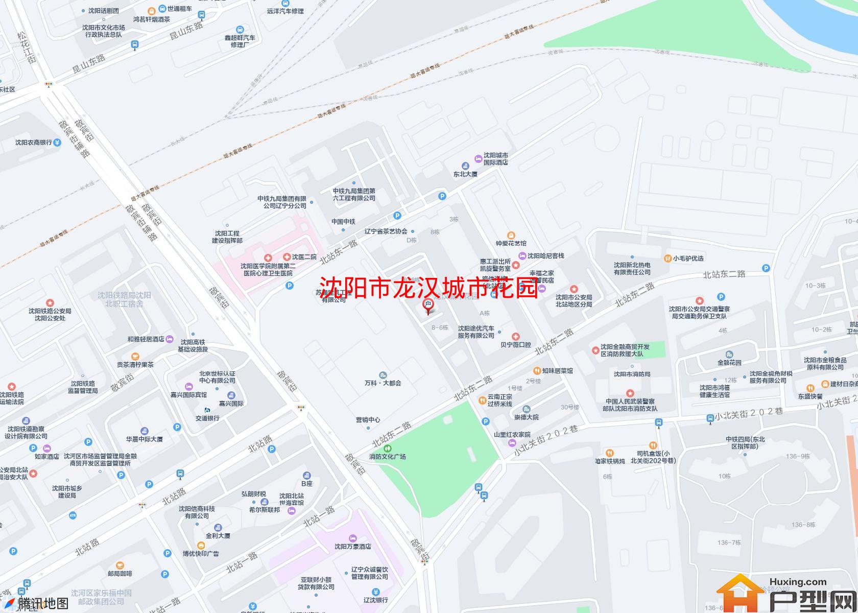 龙汉城市花园小区 - 户型网