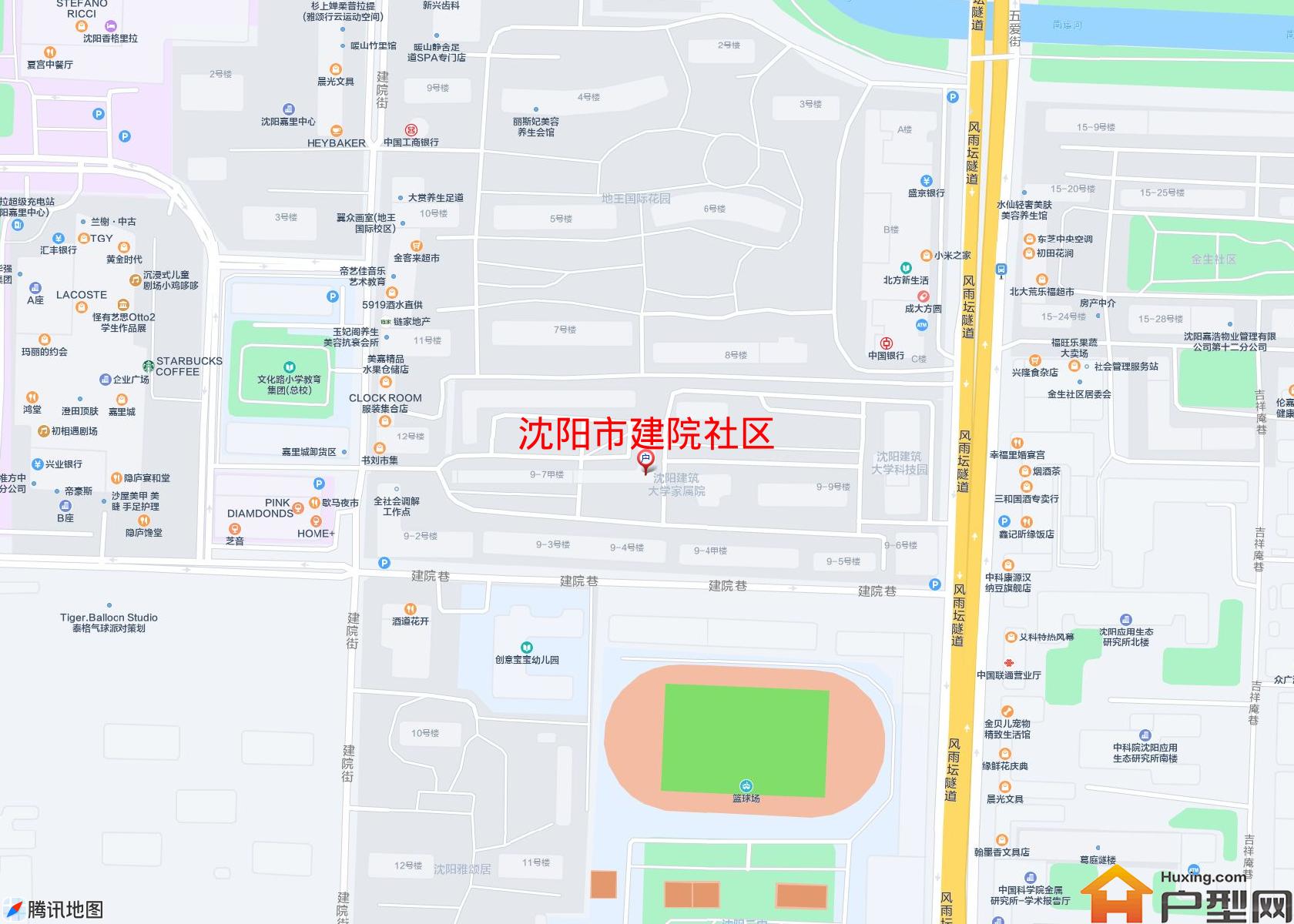 建院社区小区 - 户型网