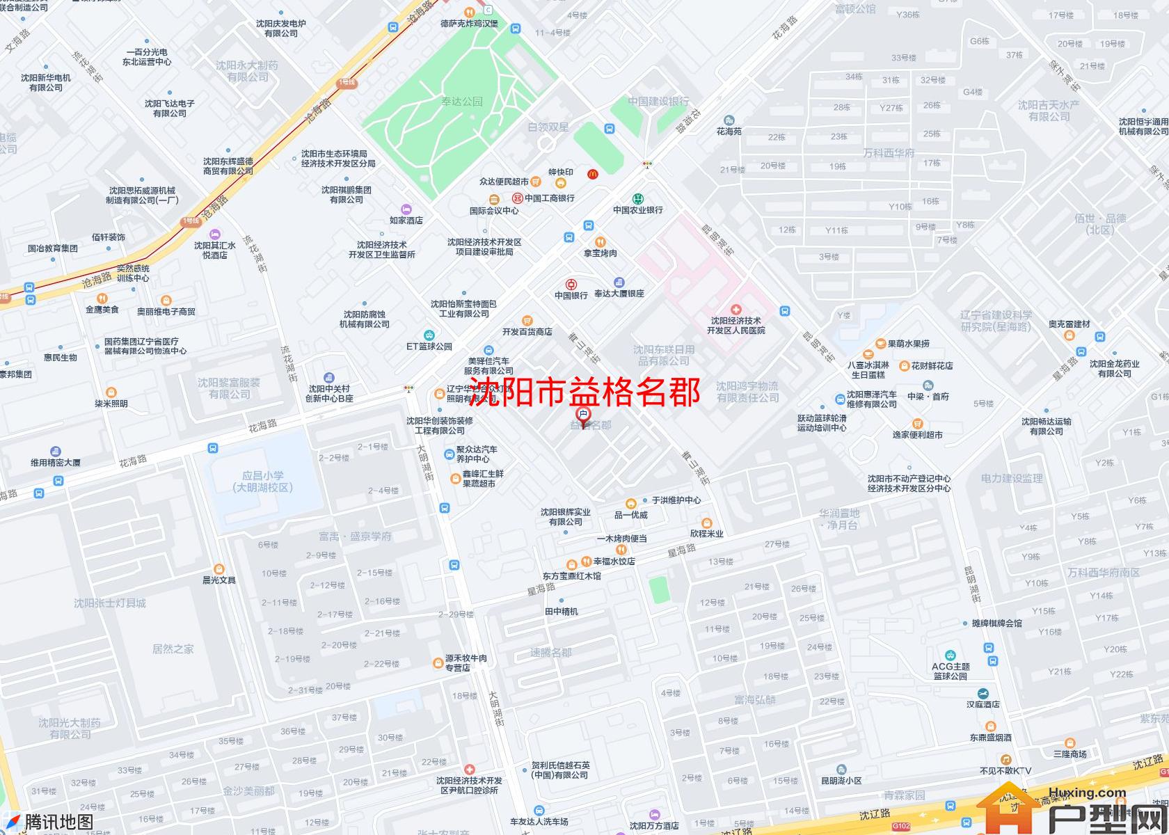 益格名郡小区 - 户型网