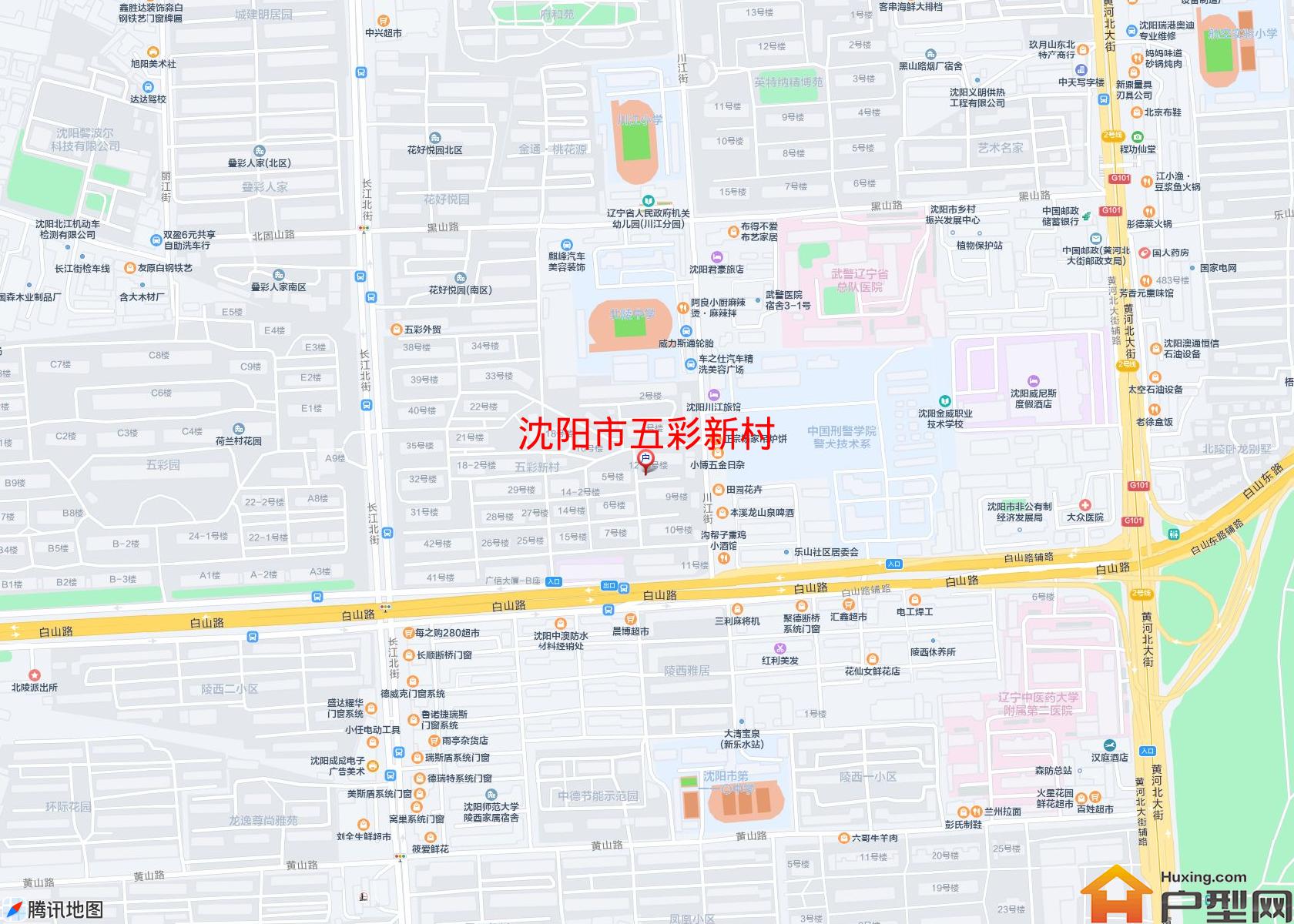 五彩新村小区 - 户型网 五彩新村小区 - 户型网