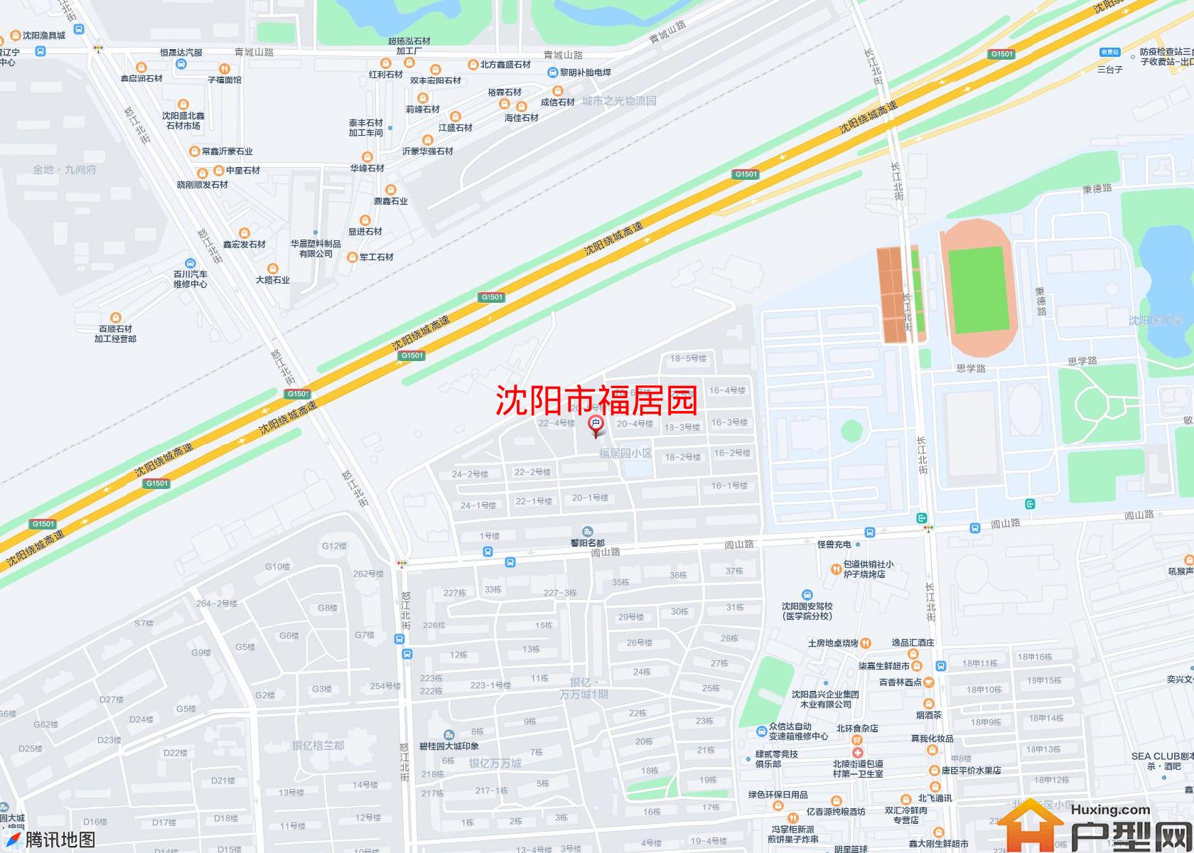 福居园小区 - 户型网