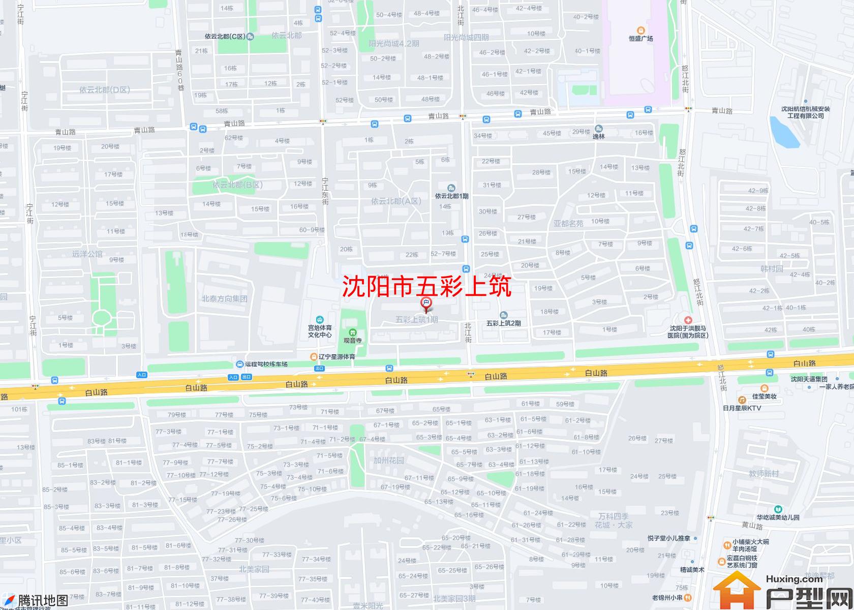 五彩上筑小区 - 户型网 五彩上筑小区 - 户型网
