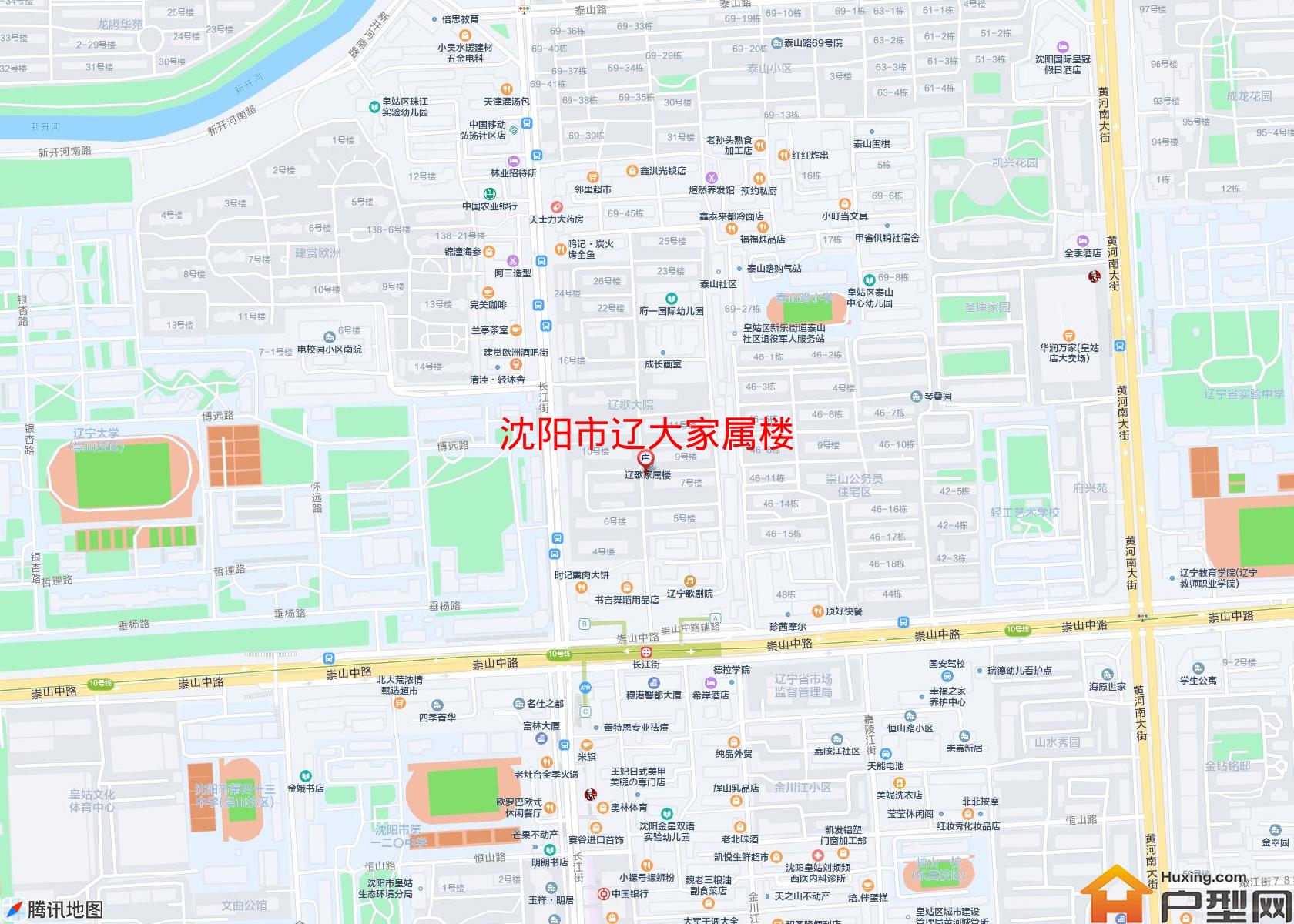 辽大家属楼小区 - 户型网