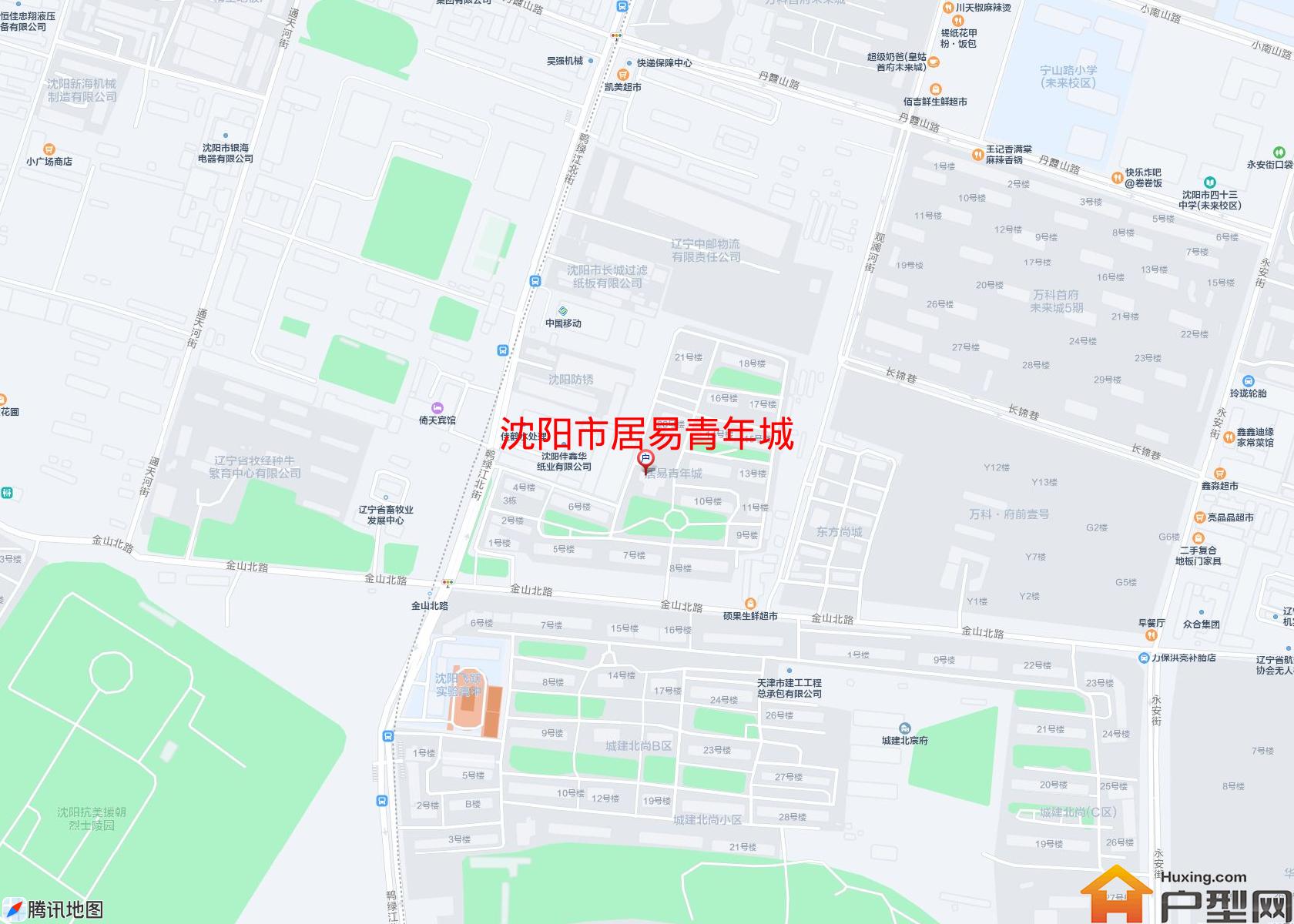 居易青年城小区 - 户型网