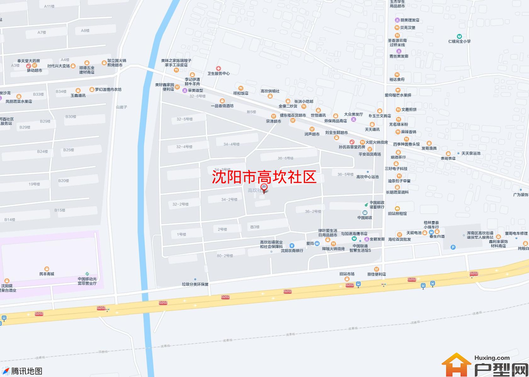 高坎社区小区 - 户型网