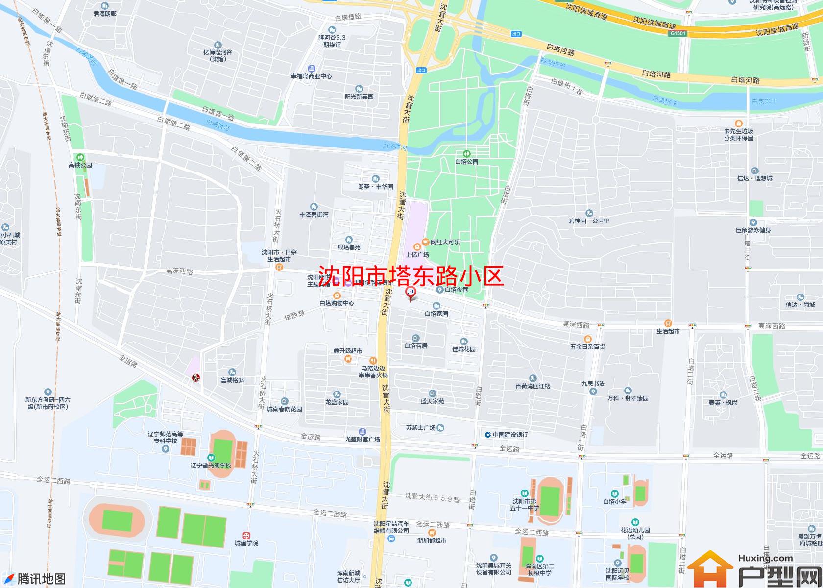 塔东路小区小区 - 户型网