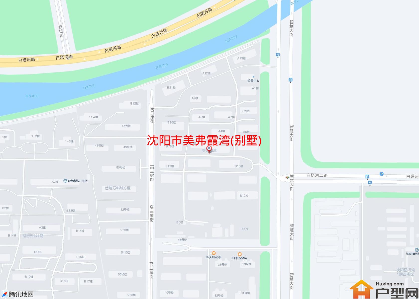 美弗霞湾(别墅)小区 - 户型网