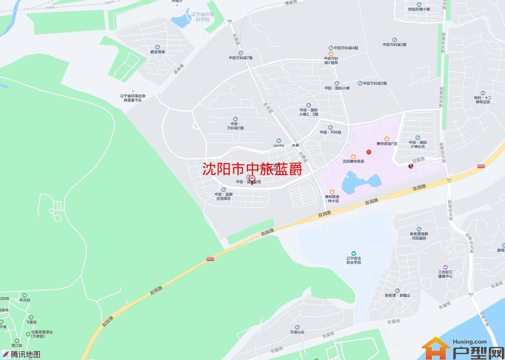 中旅蓝爵小区 - 户型网
