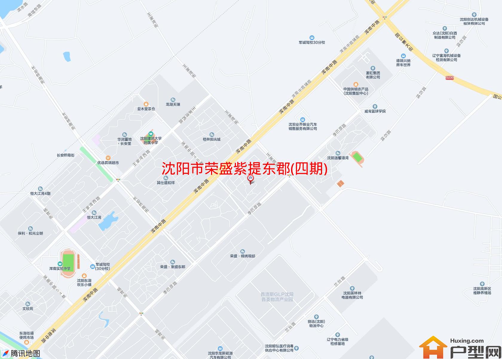 荣盛紫提东郡(四期)小区 - 户型网