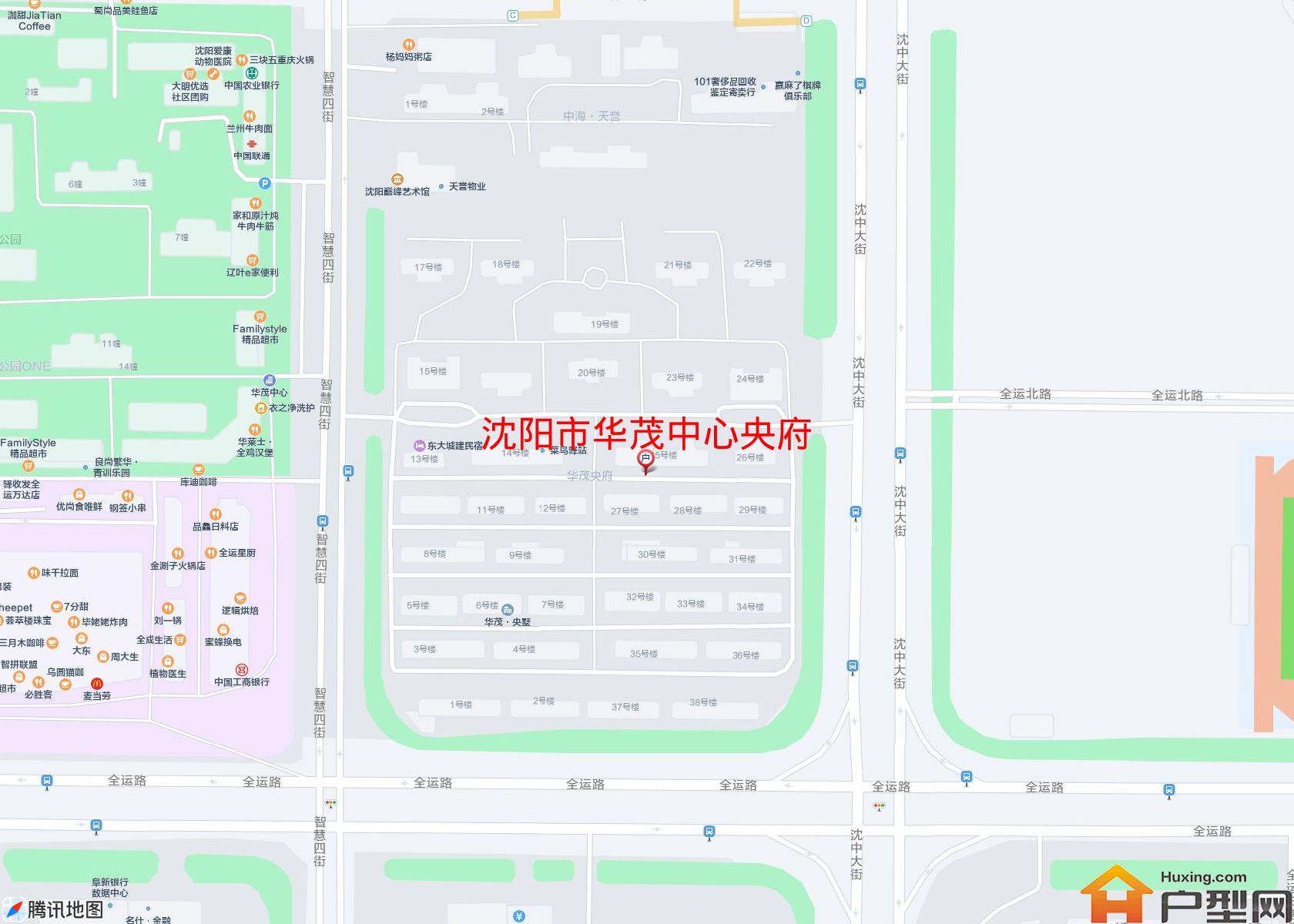 华茂中心央府小区 - 户型网