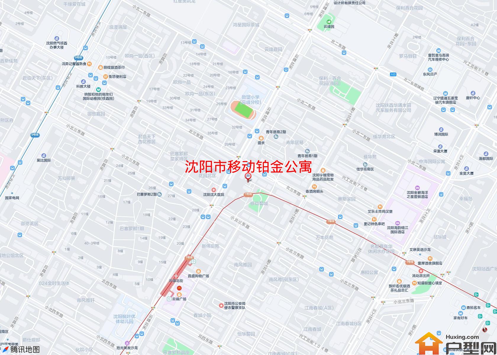 移动铂金公寓小区 - 户型网 移动铂金公寓小区 - 户型网