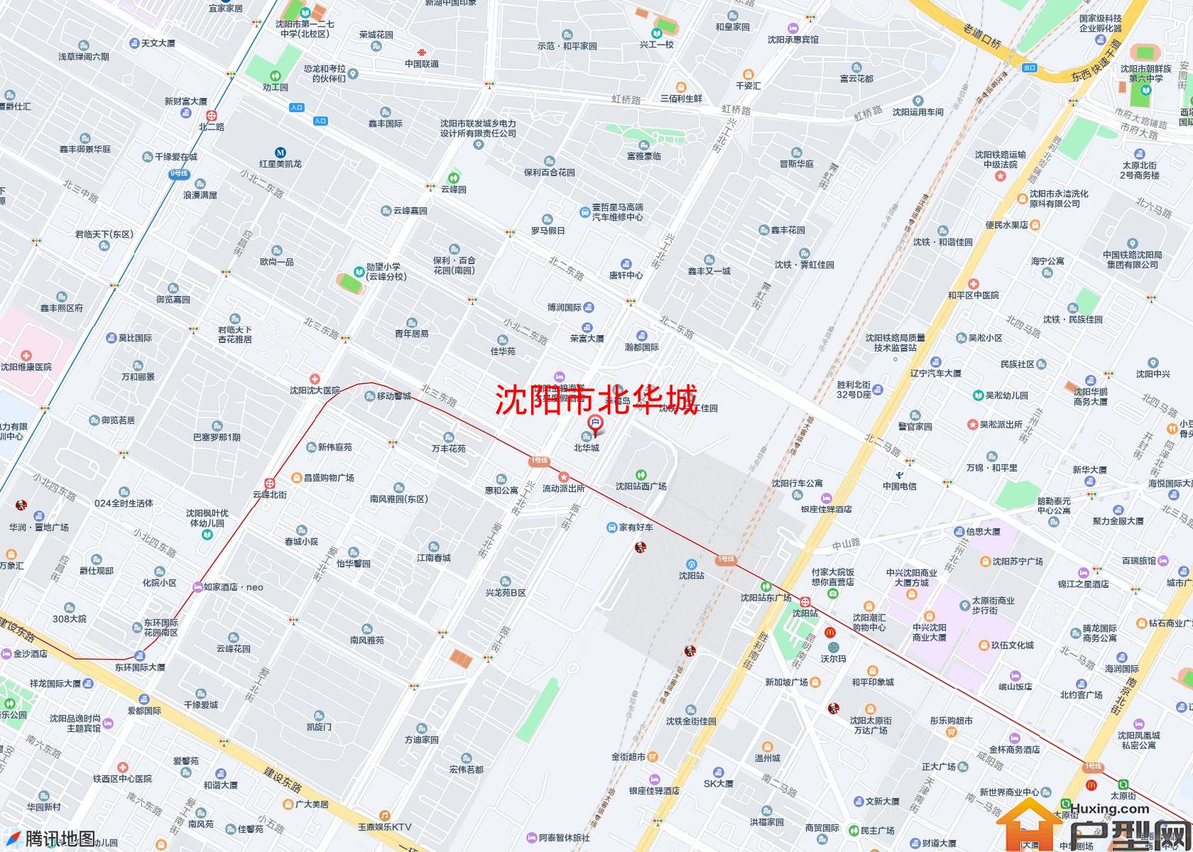 北华城小区 - 户型网