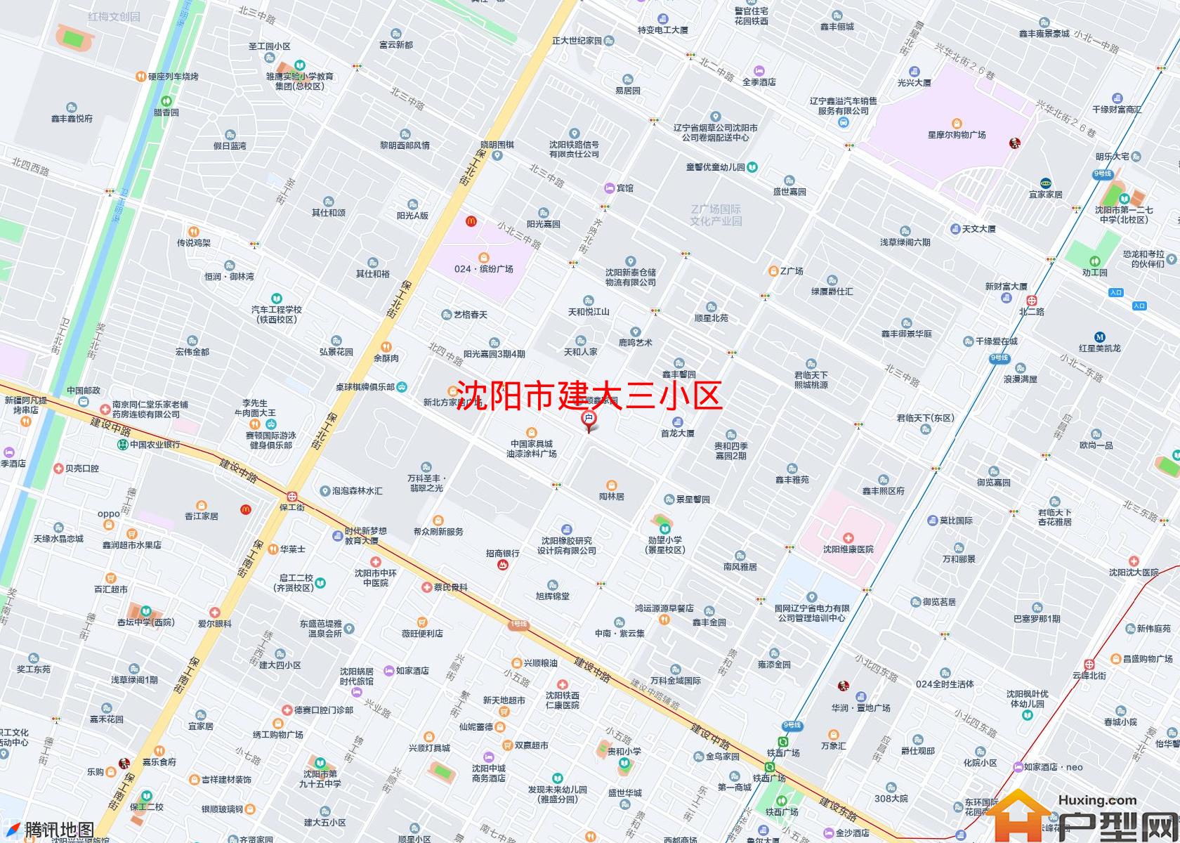 建大三小区小区 - 户型网