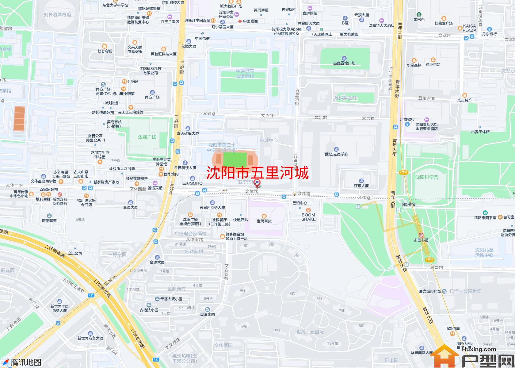 五里河城小区 - 户型网