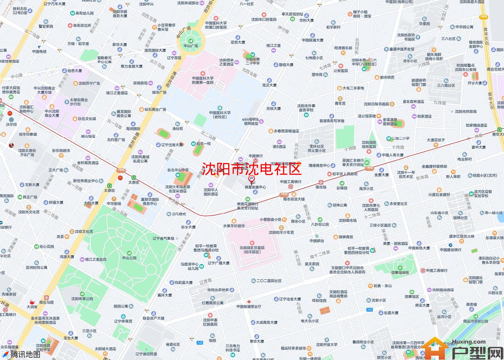 沈电社区小区 - 户型网