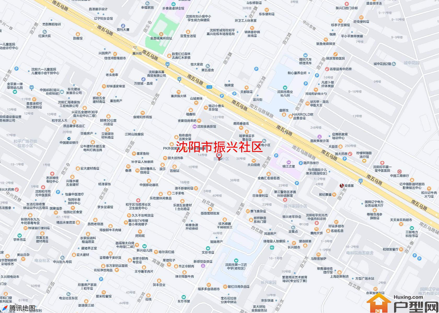 振兴社区小区 - 户型网