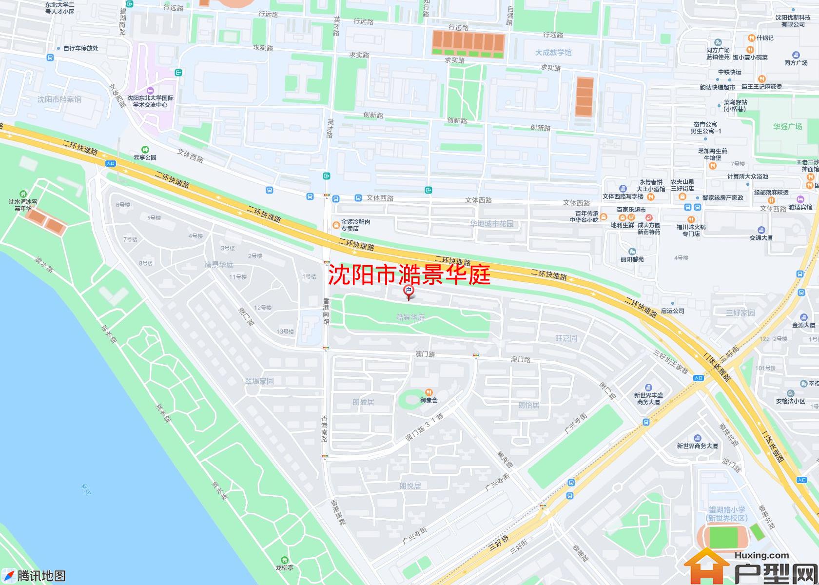 澔景华庭小区 - 户型网