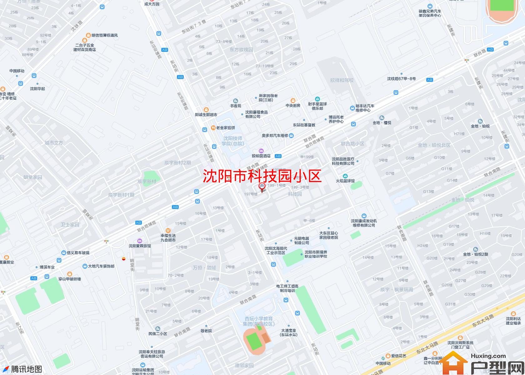 科技园小区小区 - 户型网