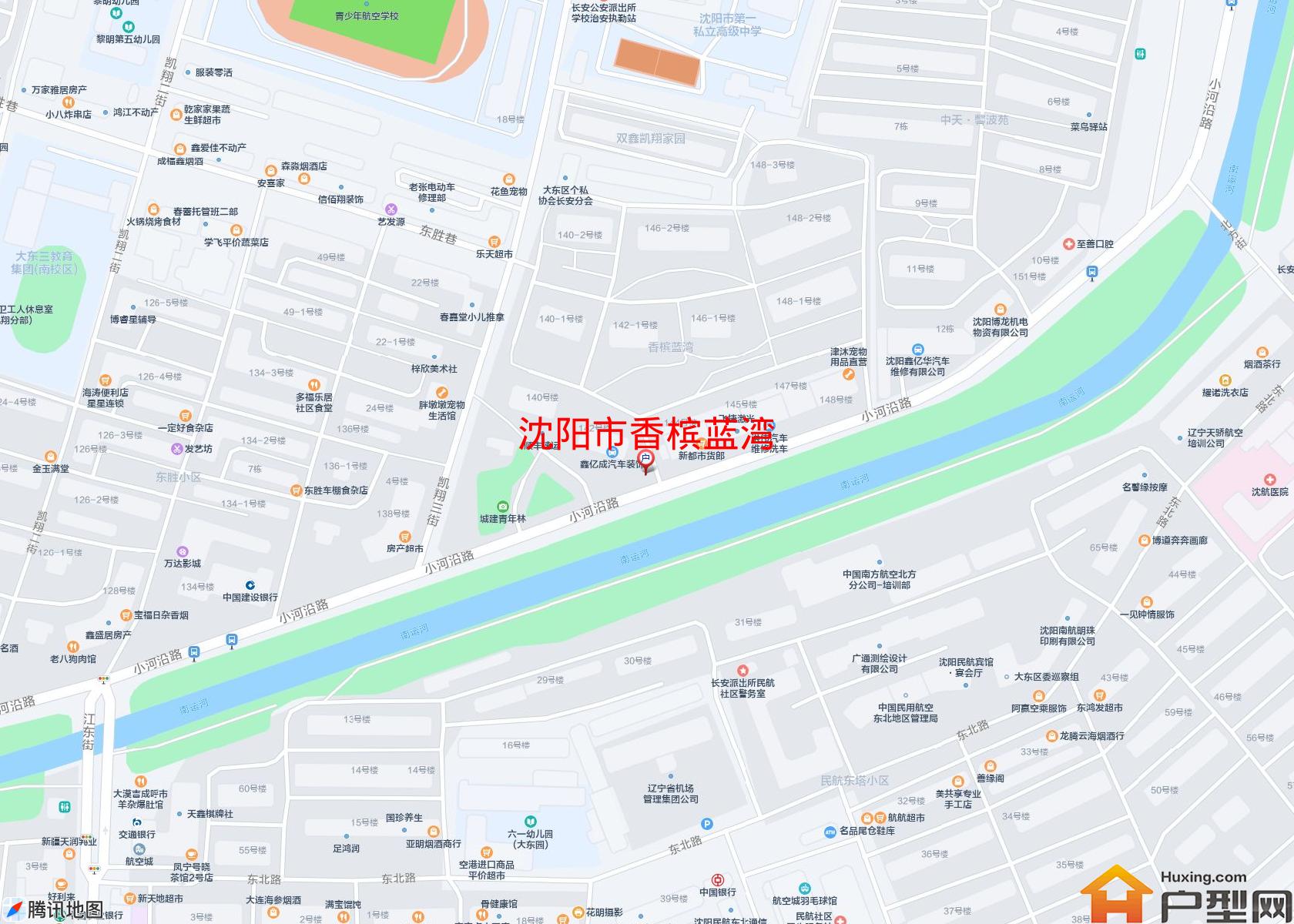 香槟蓝湾小区 - 户型网