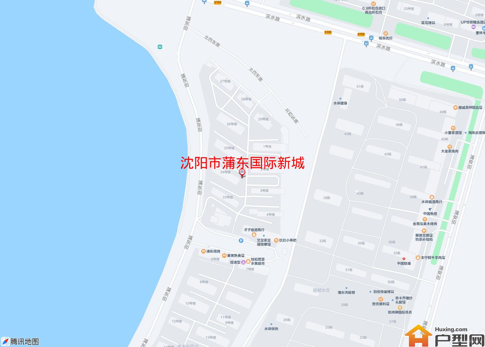 蒲东国际新城小区 - 户型网