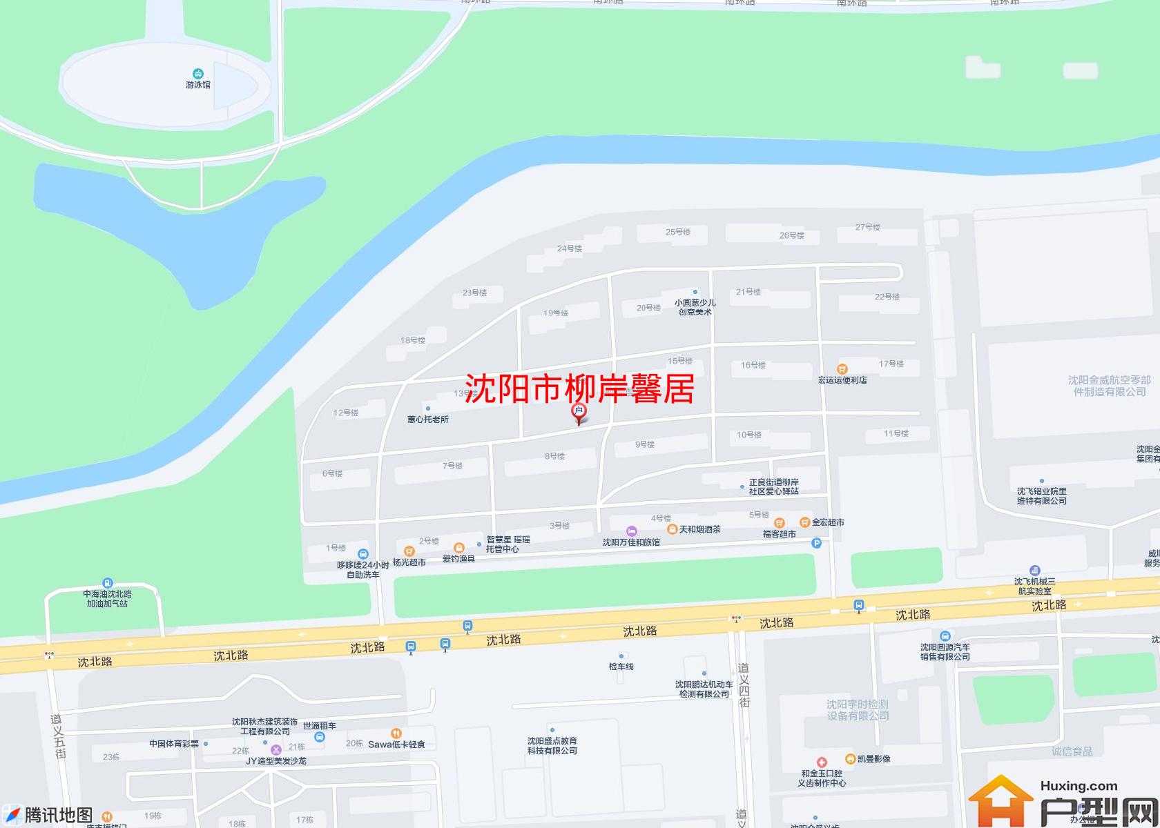 柳岸馨居小区 - 户型网
