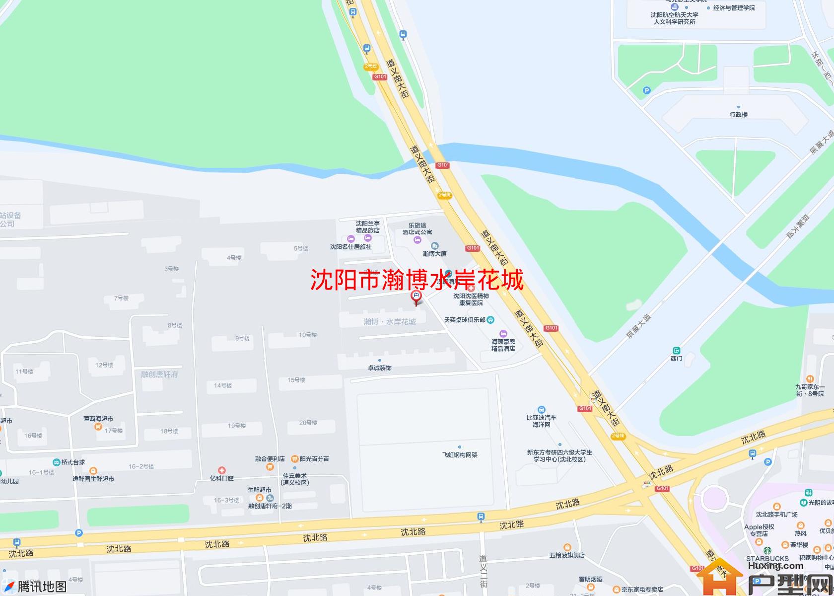 瀚博水岸花城小区 - 户型网