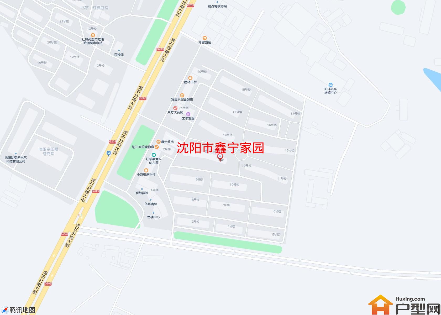 鑫宁家园小区 - 户型网
