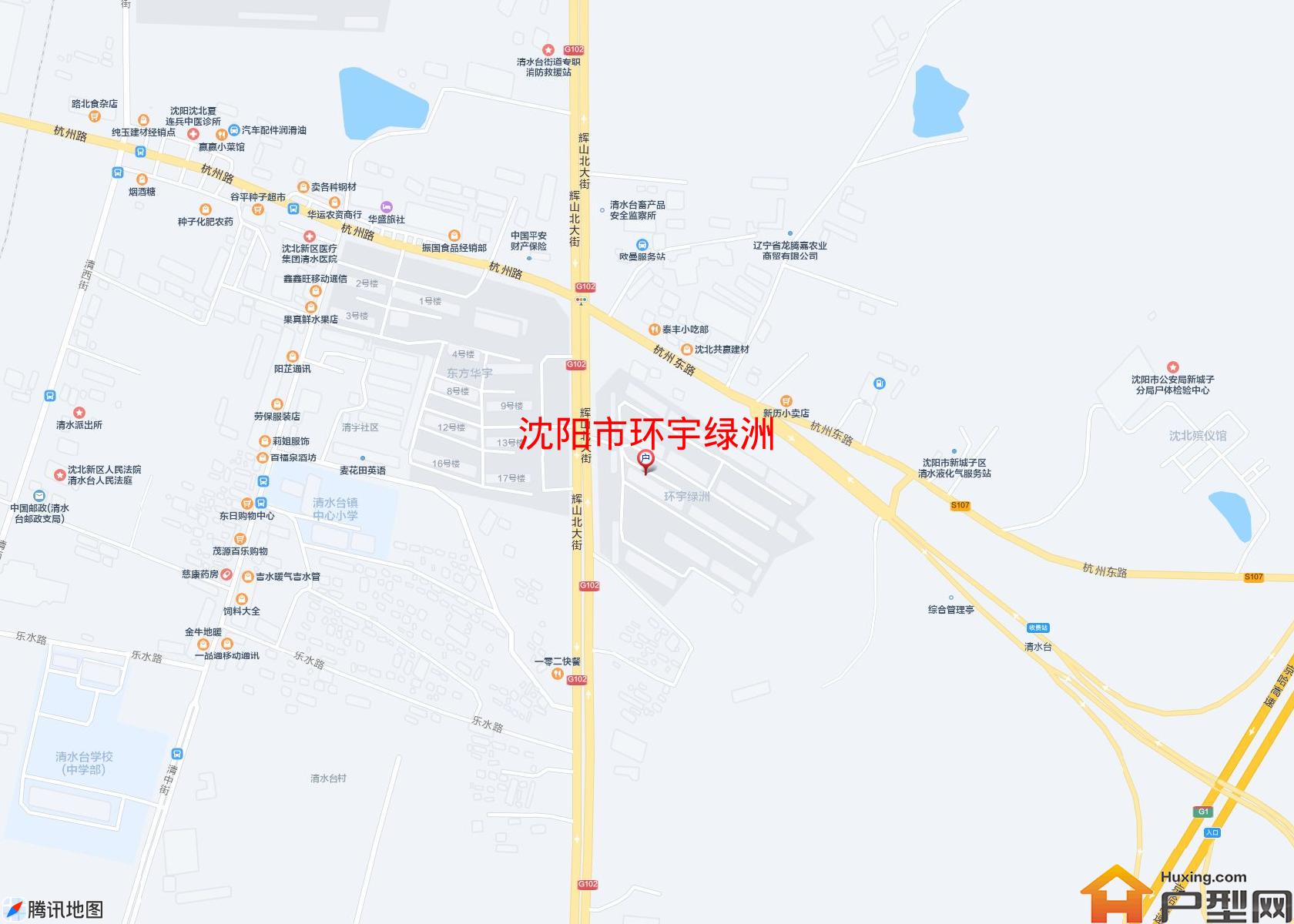 环宇绿洲小区 - 户型网