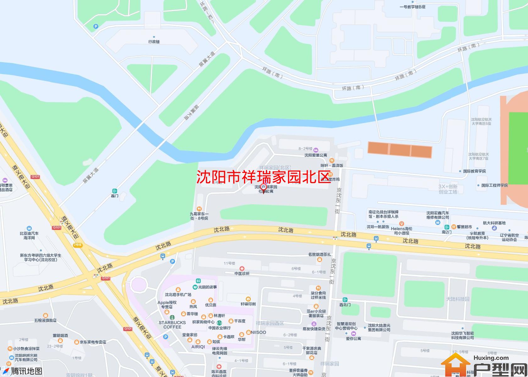 祥瑞家园北区小区 - 户型网