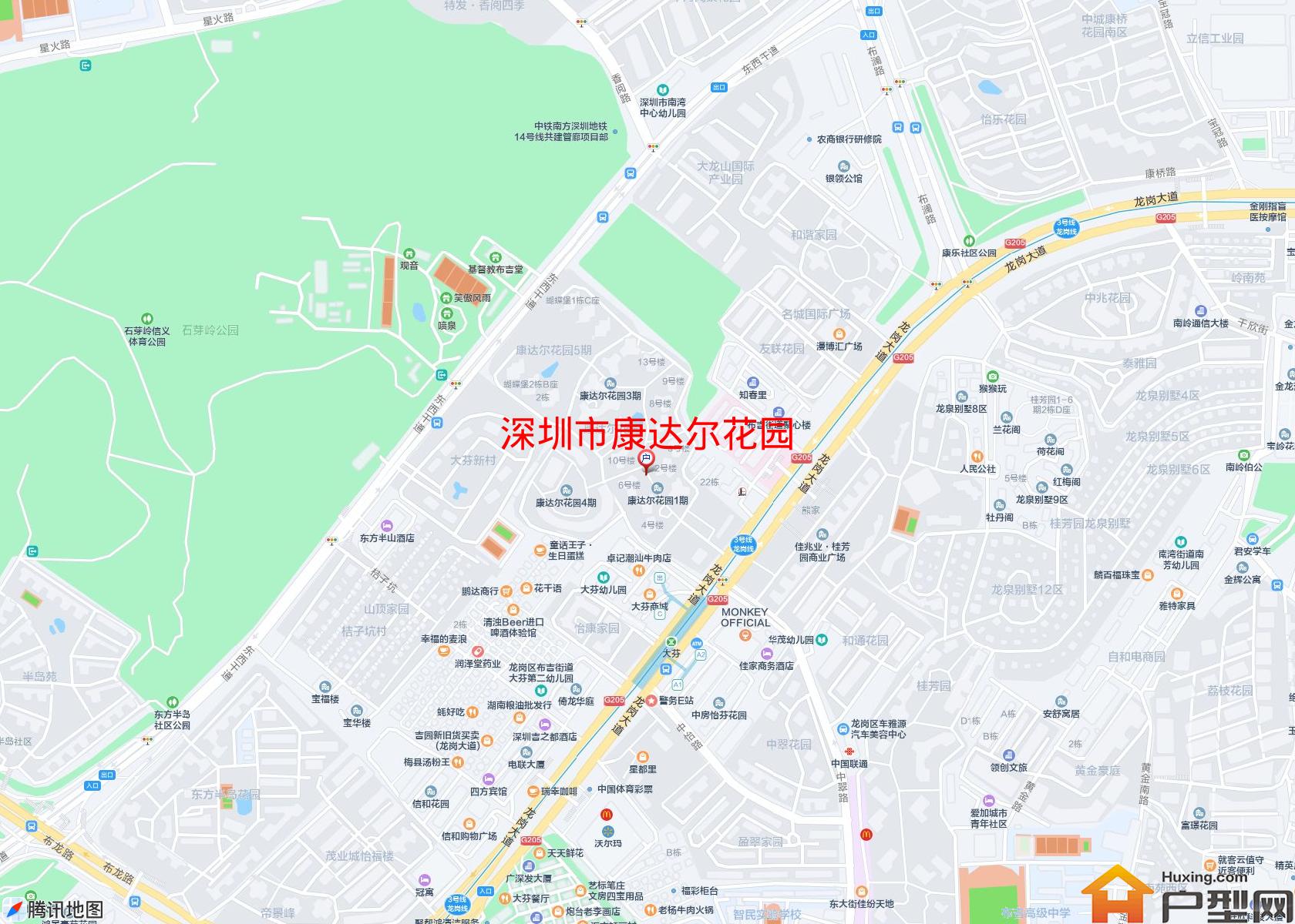康达尔花园小区 - 户型网